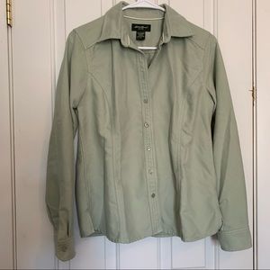 Eddie Bauer Thick Button Down Top